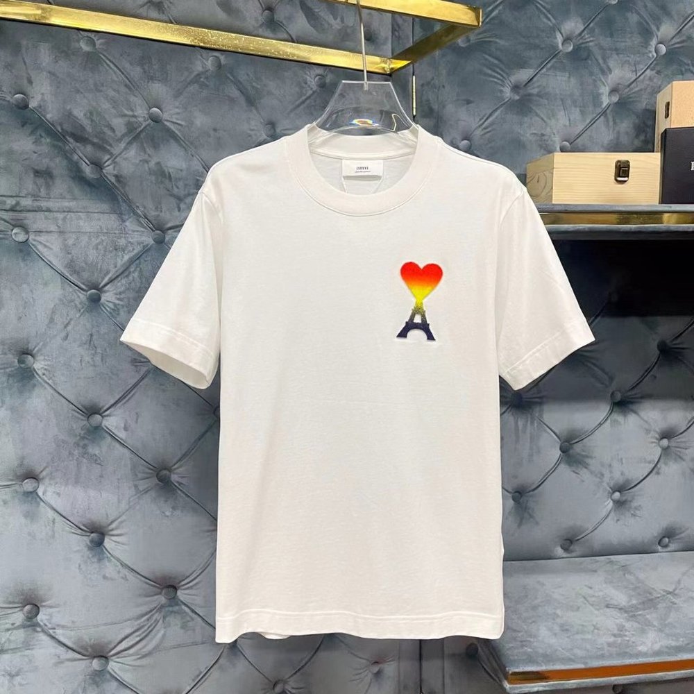 ami Ace of Hearts short sleeve